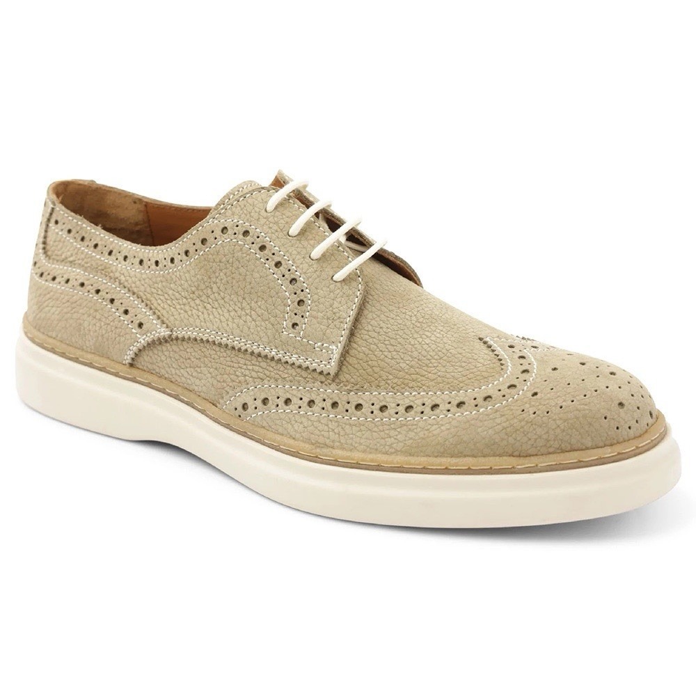 Bruno Magli Salento BM2SLNL11 251 Beige Nubuck‎ US 8.5 M / 41.5 EUR NIB!